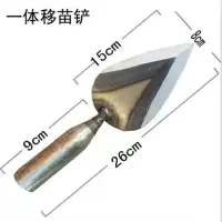 铁把尖铲一把 锰钢淬火小铲子挖野菜除草种花种菜园林工具农用移苗铲子小锄头