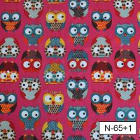 N-65+1(一米价) 一米价加厚帆布粗布卡通印花面料布料桌布沙发套diy手工