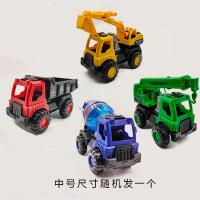 632惯性工程车随机1只装(体验款) 大号惯性工程车玩具套装钩机挖土机挖掘机搅拌车吊车男孩汽车模型