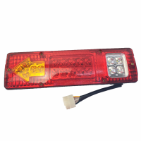 12V红色LED尾灯一个(不分左右) 适用福田隆鑫宗申望江力帆三轮车摩托车尾灯LED尾灯12V尾灯总成