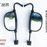 镜头1只 均码 原厂宗申福田五星金马三轮车全蓬半棚反光镜封闭 三轮倒车镜后视