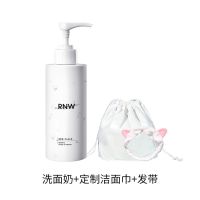 洗面奶200ml+洗脸巾+发带 RNW如薇氨基酸洗面奶自动发泡深层清洁洗面奶收缩毛孔洁面慕斯