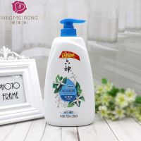 1000ml冰凉超爽沐浴露+送沐浴球 六神沐浴露绿茶甘草家用家庭装大容量保湿男女通用清凉舒爽液