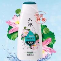 200ml 六神清怡冰爽沐浴露莲心荷花200 450 750ml 1L植物精华夏季沐浴乳