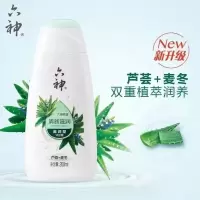 清新滋润[芦荟麦冬]200ml 六神沐浴露清新滋润冰片绿茶甘草爽肤芦荟家庭超大容量持久留香