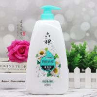 清新沁爽沐浴露 1L 六神沁爽沐浴露750ml/1L杭白菊茉莉花男女润肤沐浴乳沐浴液沫浴露