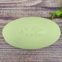 清凉香皂/绿茶+甘草-125g 单块装(不划算) 六神香皂艾叶百合除菌滋润清凉绿茶芦荟杀菌直销家庭装装通用