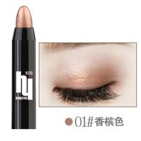 01#香槟色 韩版眼影眼影盘盒彩妆套装高光笔眼影棒大地色卧蚕笔眼线笔珠光粉