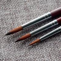 [1#2#3#]小号3支 马利牌尼龙水彩画笔 丙烯水粉 水彩笔 套装 初学者尖头手绘勾线笔