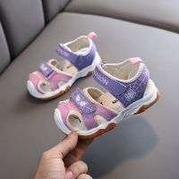 紫色516 29码/内长18cm 2020夏季新款宝宝机能凉鞋男童沙滩凉鞋女童学步凉鞋软底儿童凉鞋