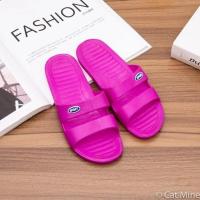 红色+红色 7(35码)+7(35码) [,一份=2双]居家拖鞋女夏季室内耐穿一字拖洗澡拖凉鞋