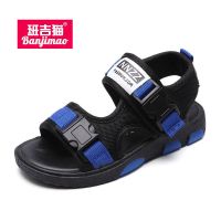 803[凉鞋]蓝色 23码(内长15CM) 男童凉拖鞋蜘蛛侠2021夏季新款防滑透气软底沙滩鞋中大小儿童学生