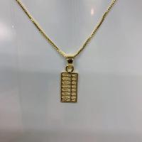 算盘 美茹珠宝 严选精品时尚潮流吊坠项链男女通用