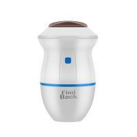 插电和电池两用款(蓝色) 电动多功能按摩吸尘磨脚器充电式脚部清理器去脚后跟死皮老茧