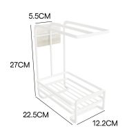 抹布架(碳钢不配托盘) 抹布架厨房用品家用大全置物架海绵沥水架洗碗布毛巾挂架收纳神器