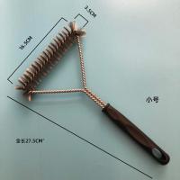 小号 烧烤清洁刷子钢丝刷烧烤配件用品工具烤网刷子烤炉刷烤架清洁刷