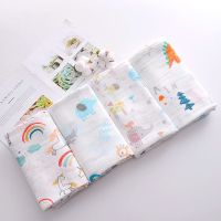 单层纯棉超薄款100*100随机发1 婴幼儿夏季竹纤维冷感冰丝毯儿童浴巾宝宝午睡盖毯夏凉被产房包单