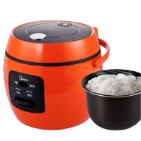 美的(Midea)智能MB-AFB5045R电饭煲5升大容量匠铜聚能釜无水焗蛋糕24小时预约定时可拆洗上盖5L