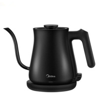 美的 (Midea) 电水壶SH07E301热水壶手冲壶咖啡壶茶艺壶双层防烫水壶开水壶烧水壶MK-SH07E301