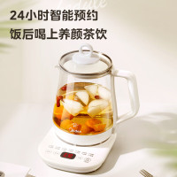 美的(Midea)养生壶 316L不锈钢1.5L煮茶壶 12小时恒温 11档控温 电热水壶 MK-Y12Q-316