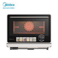 美的(Midea)寻味Pro系列 微蒸烤炸台式一体机 家用变频微波炉 空气炸蒸烤箱电烤箱 304不锈钢内胆 杏色G21