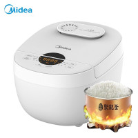 美的(Midea)电饭煲 MB-FB40E108 热水快饭 智能预约 风压破泡蒸汽阀 家用多功能煮饭电饭锅 4L家用容量