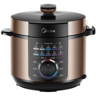 美的(Midea) 5升电压力锅MY-YL50X3-102R 一键排气开盖收汁无极旋钮多功能炖肉煲汤杂粮饭高压锅