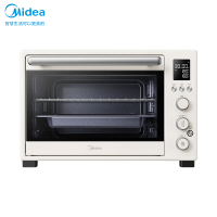 美的(Midea)多功能电烤箱上下独立控 搪瓷内胆 精准控温 YU见烤箱PT4012W升级款