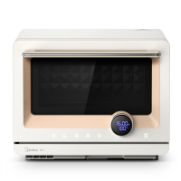 美的(Midea)微蒸烤一体机 家用三合一微波炉烤箱 PG2010W 变频大火力立体烘烤304不锈钢菱面内胆