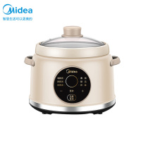 美的(Midea)电炖锅 电炖盅 煲汤锅炖汤锅 煮粥锅 白瓷内胆 1.5L 智能预约定时MD-DG15Q2-412