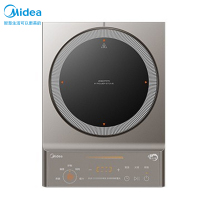 美的(Midea)电磁炉 一体多功能电磁灶 大火包锅电池炉 大火力速热爆炒大面板 2200W家用MC-CLC2288