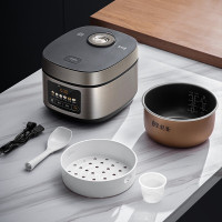 美的(Midea) 电饭煲MB-RE517家用5升聚能釜大容量电饭锅大火力彩屏煮饭锅多功能香甜饭锅智能焖香