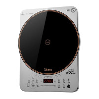 (单机)新品美的(Midea) 电磁炉大火力恒温匀火智能电磁灶炒锅一体汉森大面板耐磨防水火锅炉MC-CLC2215