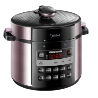 美的(Midea)电压力锅智能家用5L大容量预约多功能开盖煮不粘锅高压锅煮饭煲汤一锅双胆压力锅50X3-301