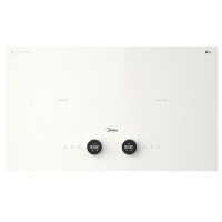 美的铂钻电磁炉双灶电磁灶 3500W大功率嵌入式家用电磁灶智能控火一体面板预约定时 DZ35CC11Z