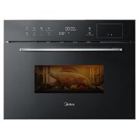 美的(Midea)R3J嵌入式微蒸烤一体机 APP操控微波炉蒸箱烤箱34L 家用多功能烘焙多重自净 BG3405W