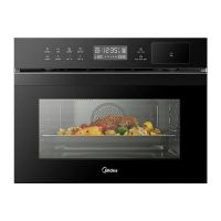 美的(Midea)嵌入式蒸烤一体机 家用多功能蒸箱烤箱空气炸三合一 APP操控 55L大容量搪瓷内胆BS5053W