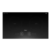 美的(Midea)电磁炉家用大功率3500W台式嵌入式两用 智能触控滑控 双头灶 全息显示旋钮MC-DZ35CC12Z