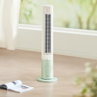 美的(Midea)电风扇塔扇落地扇家用遥控无叶节能变频遥控大风摇头定时宿舍 ZAH10DR无叶风扇
