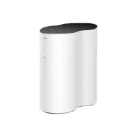 美的(Midea)净水器 家用厨下直饮大通量RO反渗透净水机MRC1882A-600G 智能家电 花生经典款