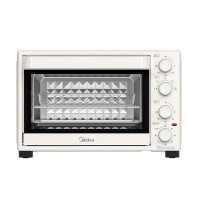 美的空气炸锅烤箱一体机电烤箱家用35升大容量低脂空气炸/上下独立控温/均匀烘烤 PT3515 35L