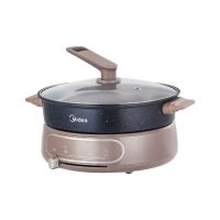 美的(Midea)电火锅 DHE30H4电炒锅 电煮锅家用多用途锅火锅专用锅多功能宿舍电热锅4.5L大容量