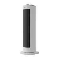 美的(Midea)塔式暖风机热流循环2000w超大功率快速出风智能定时可拆洗滤网大功率 宽幅出风口 HFU20XE