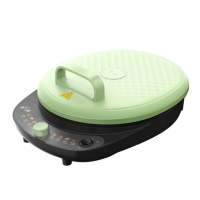 美的(Midea)电饼铛 MC-JKC30X90电饼铛煎烤机蒸汽煎烤盘烤肉薄饼机双面加热加深 绿色