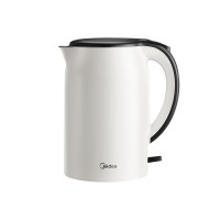 美的(Midea)电水壶MK-SH17M115家用不锈钢保温一体烧水壶自动断电开水壶1.7L电热水壶