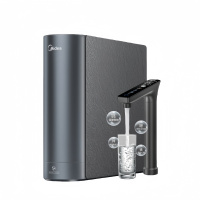 美的(Midea)家用净水机星河2.0净矿净水器双水直饮1200G6年RO矿物质0阻垢剂 反渗透厨下式净饮机pro升级款