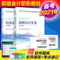 备考2021年初级会计初级会计职称2020教材全套 初级会计实务+经济 备考2021年初级会计初级会计职称2020教材全