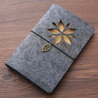 A5笔记本子简约大学生日记本复古创意课堂笔记办公记事本礼盒套装 夏花(70张内页) 只要本子