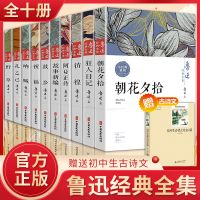 鲁迅全集 完整版狂人日记呐喊鲁迅经典作品集故乡文学类 正版书籍 新华正版-假一罚十 [8册]鲁迅经典文学精选集