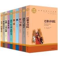 世界十大名著全套10册简爱正版原著巴黎圣母院飘经典文学小说书籍 如图10册